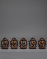 Boddhisattva Home Decor Statue Set