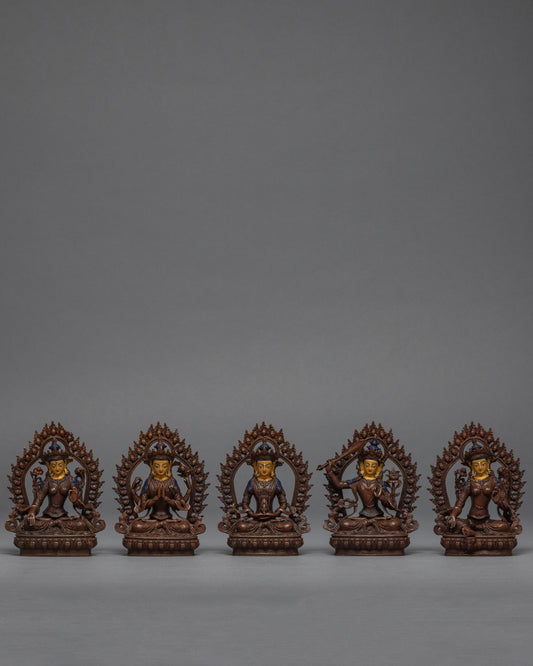 Boddhisattva Home Decor Statue Set