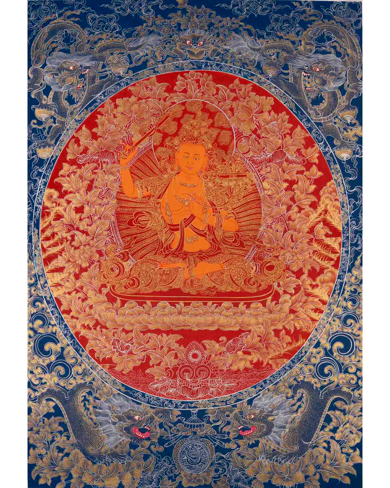 Bodhisattva Manjushree Thangka