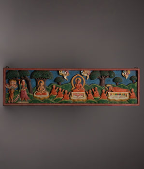Buddha Life History Panel