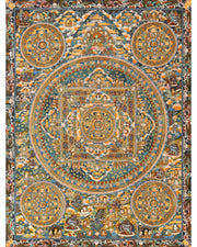 Mandala Buddha Thangka