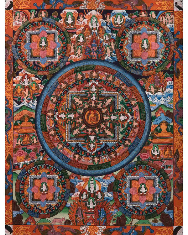 Buddha Mandala Thangka