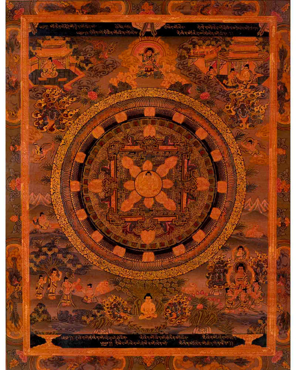 Buddha Mandala Thangka
