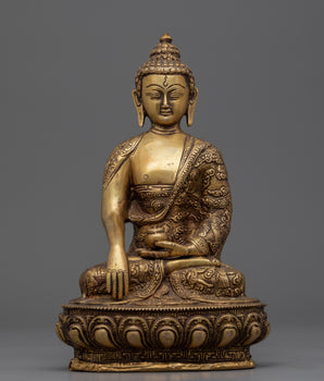 Buddha Shakyamuni Mantra Practice Statue