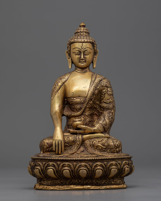 Buddha Shakyamuni Mantra Practice Statue