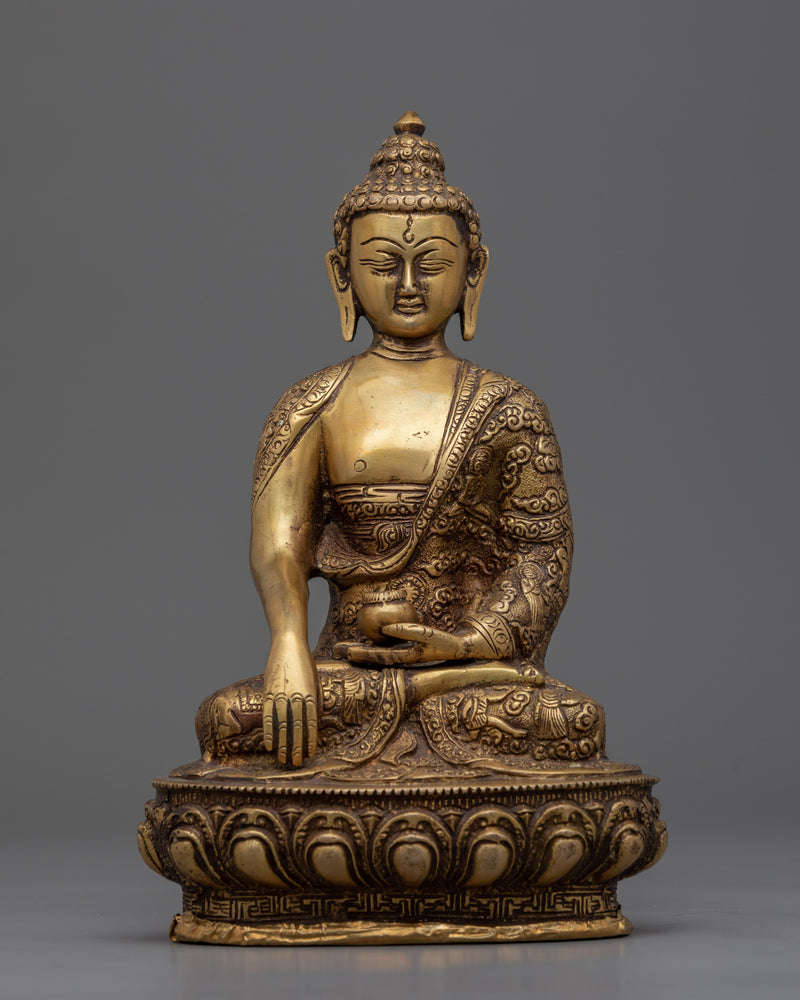 Buddha Shakyamuni Mantra Practice Statue