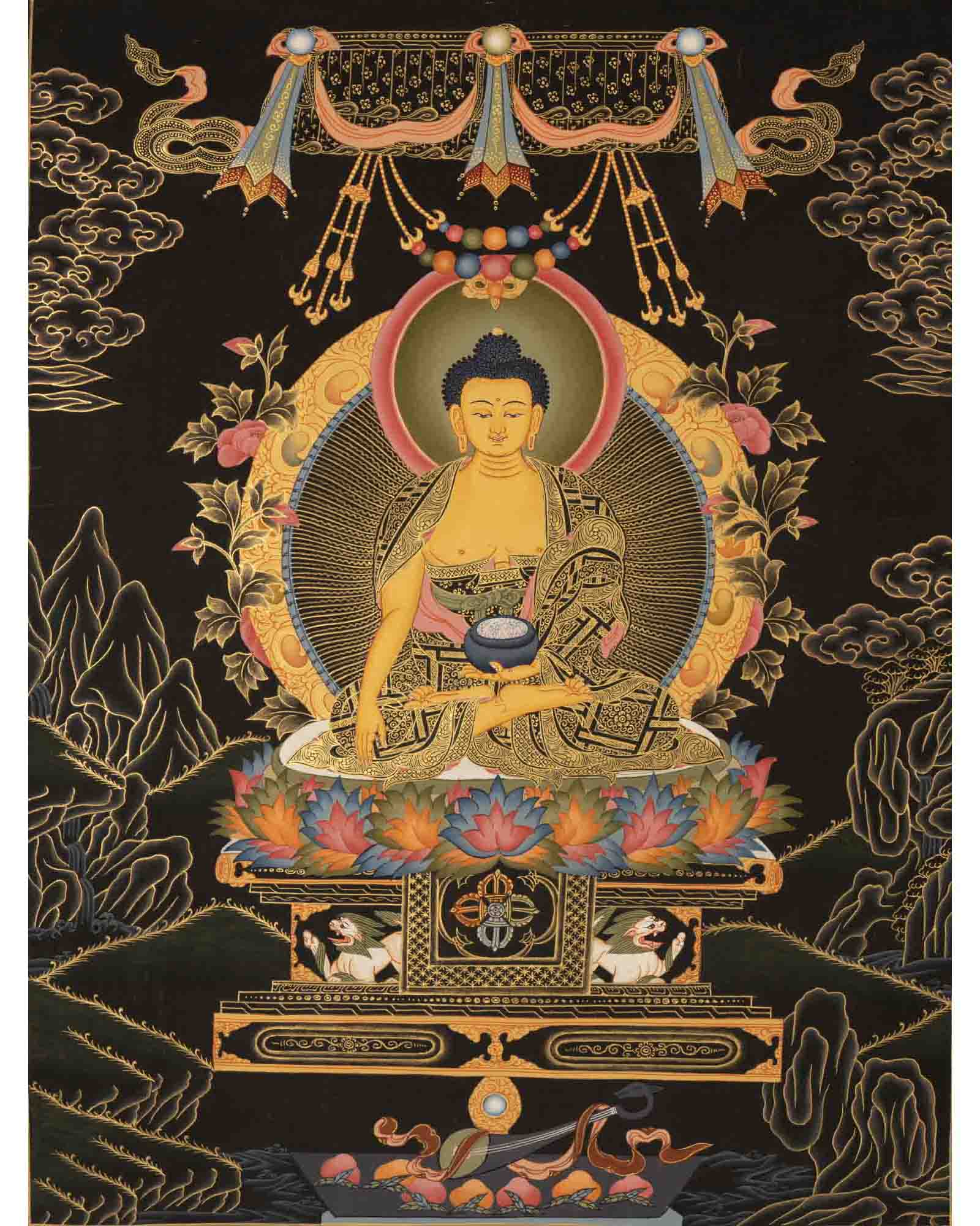 Buddha Shakyamuni Thangka