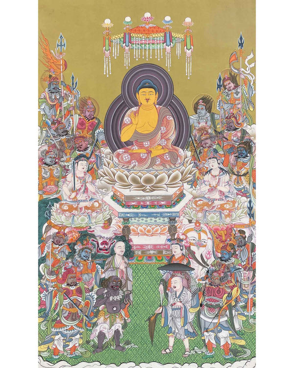 Buddha Thangka Print