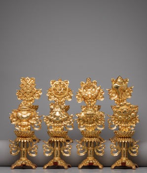 Buddhist Ashtamangala Set