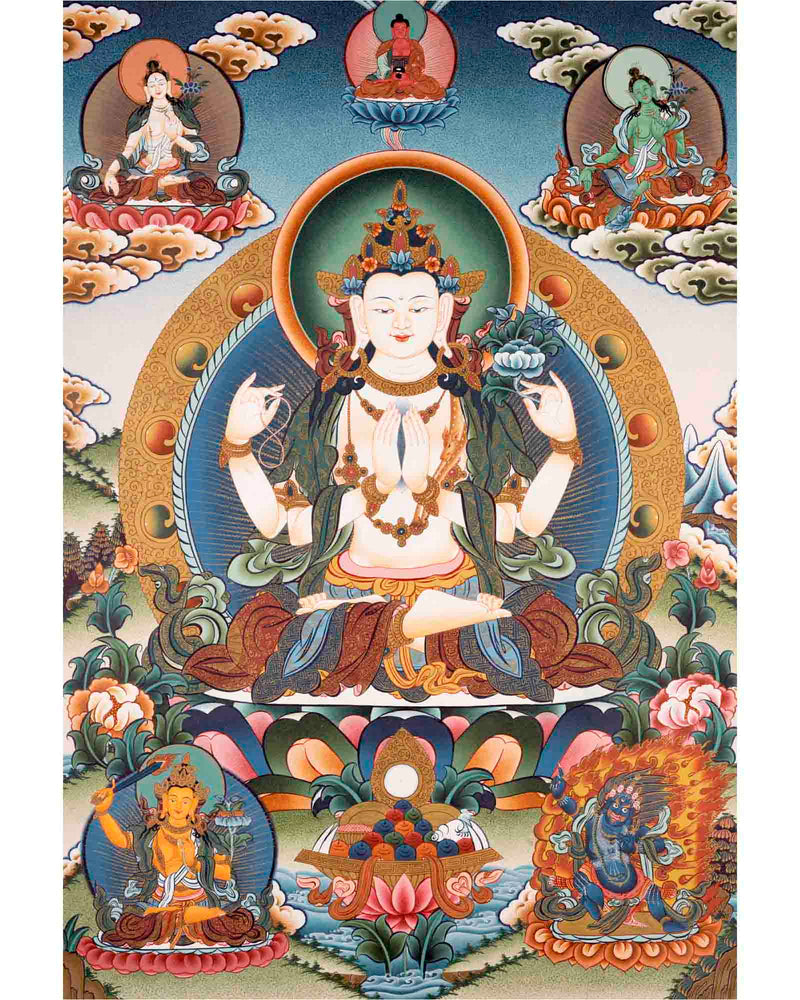 Buddhist Avalokiteshvara Chengrezig
