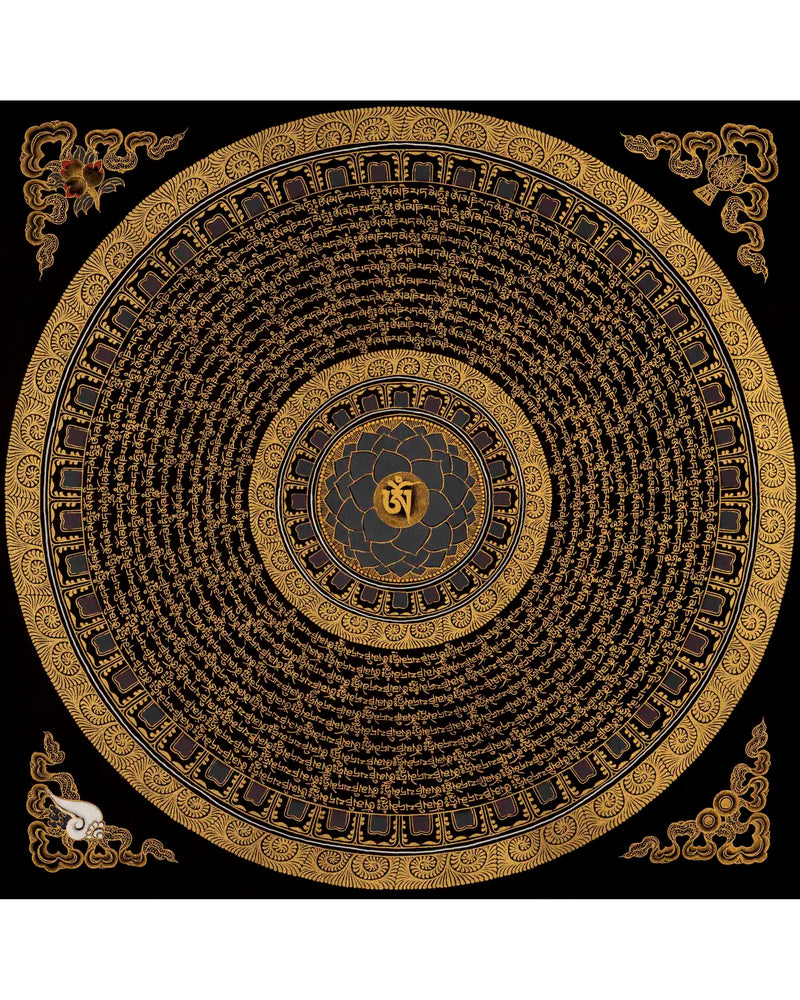 Buddhist Mantra Mandala
