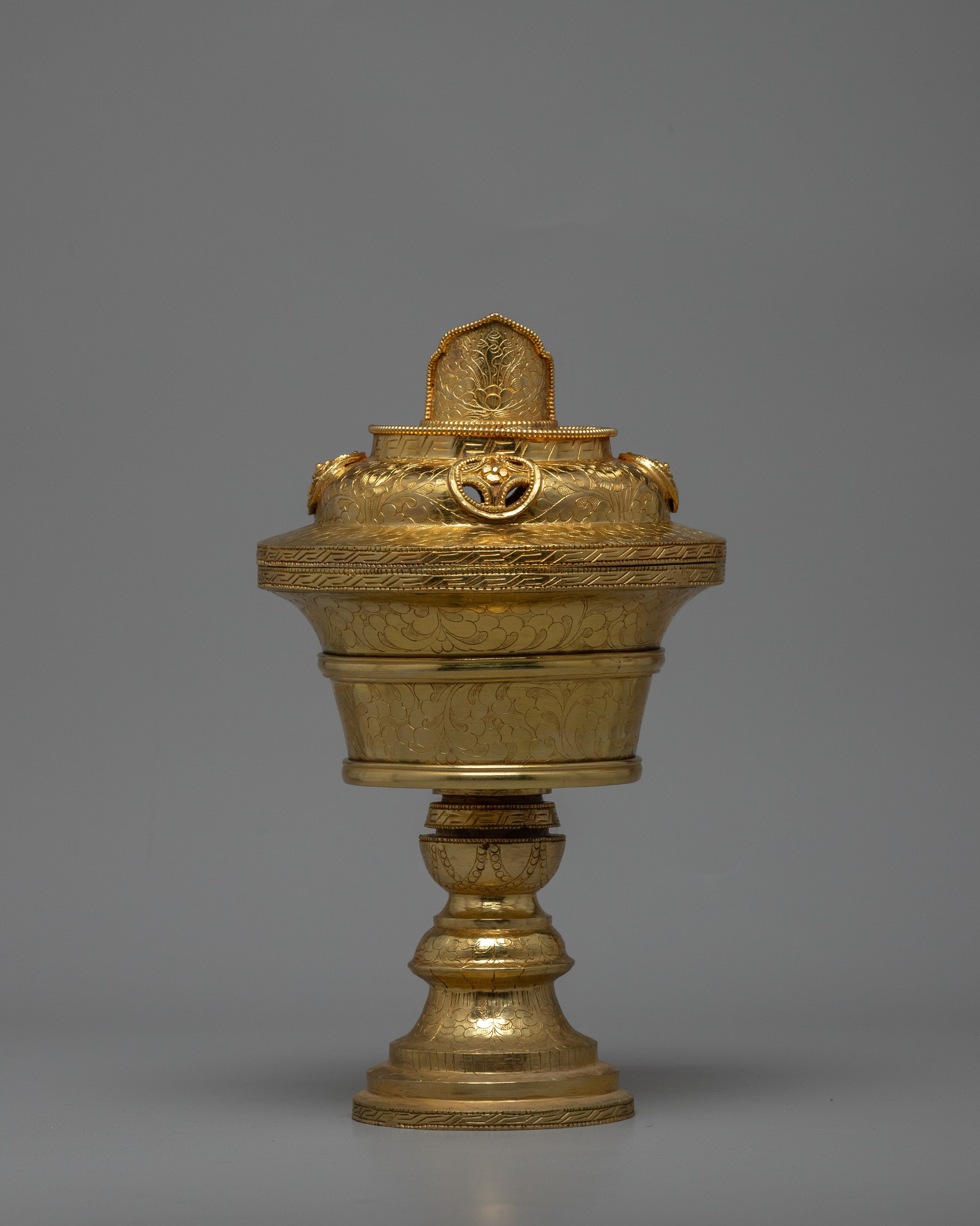 Buddhist Butter Lamp | Himalayan Artwork