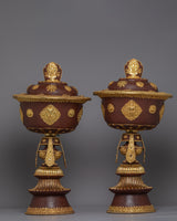 Butter Lamp Set