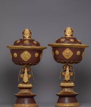 Butter Lamp Set