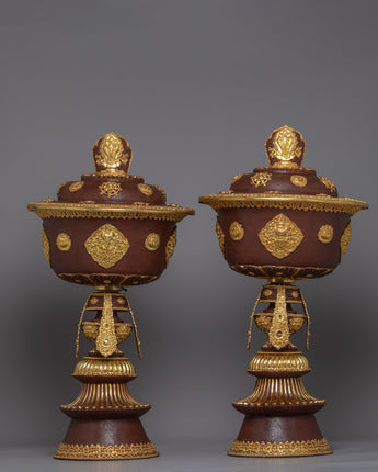 Butter Lamp Set