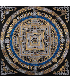 Colored Kalachakra Mandala