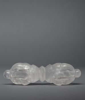 Buddhist Crystal Vajra Dorje | HImalayan Art