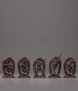 Buddhist Dakini Statue Set