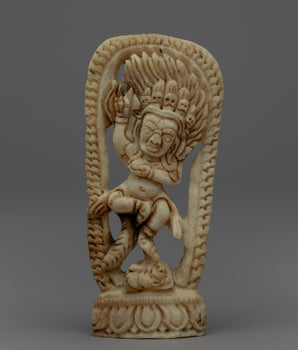 Dancing Mahakala Small Statue