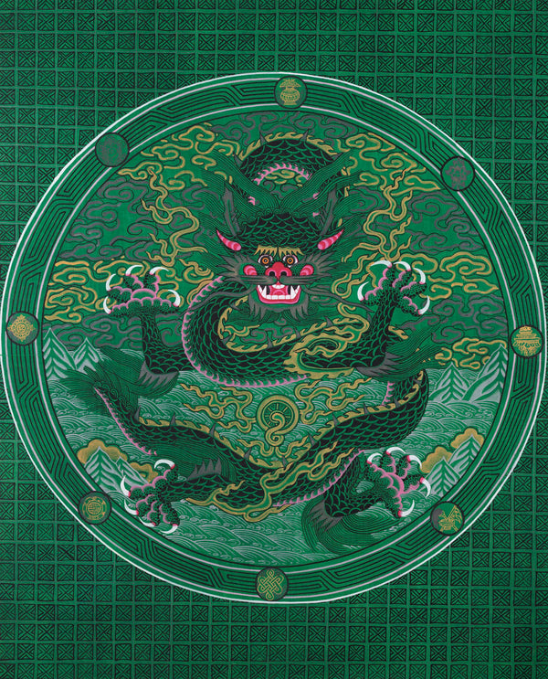 Dragon Thangka