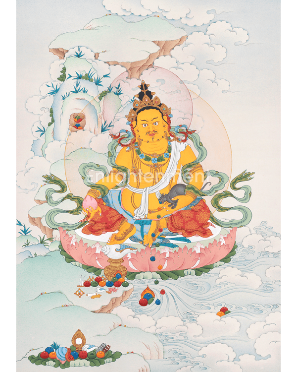 Dzambhala Thangka