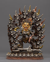  Black Dzambhala Statue