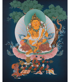 Dzambhala Thangka 