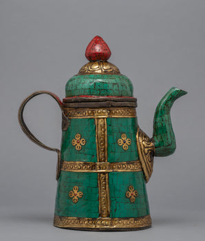 Buddhist Ritual Tea Pot 