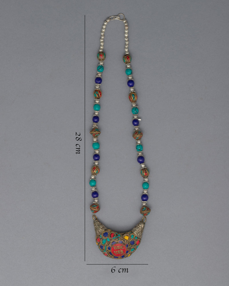 Big Locket Necklace | Mantra Crafted Necklace