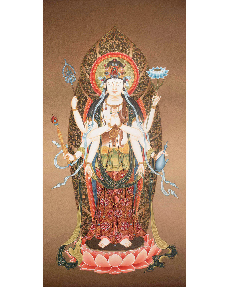 Eight Armed Avalokiteshvara