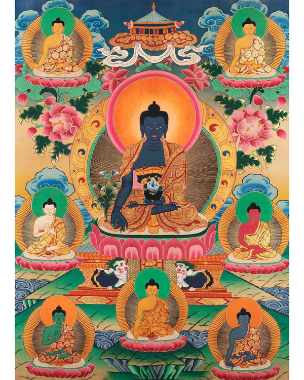 Eight Medicine Buddha