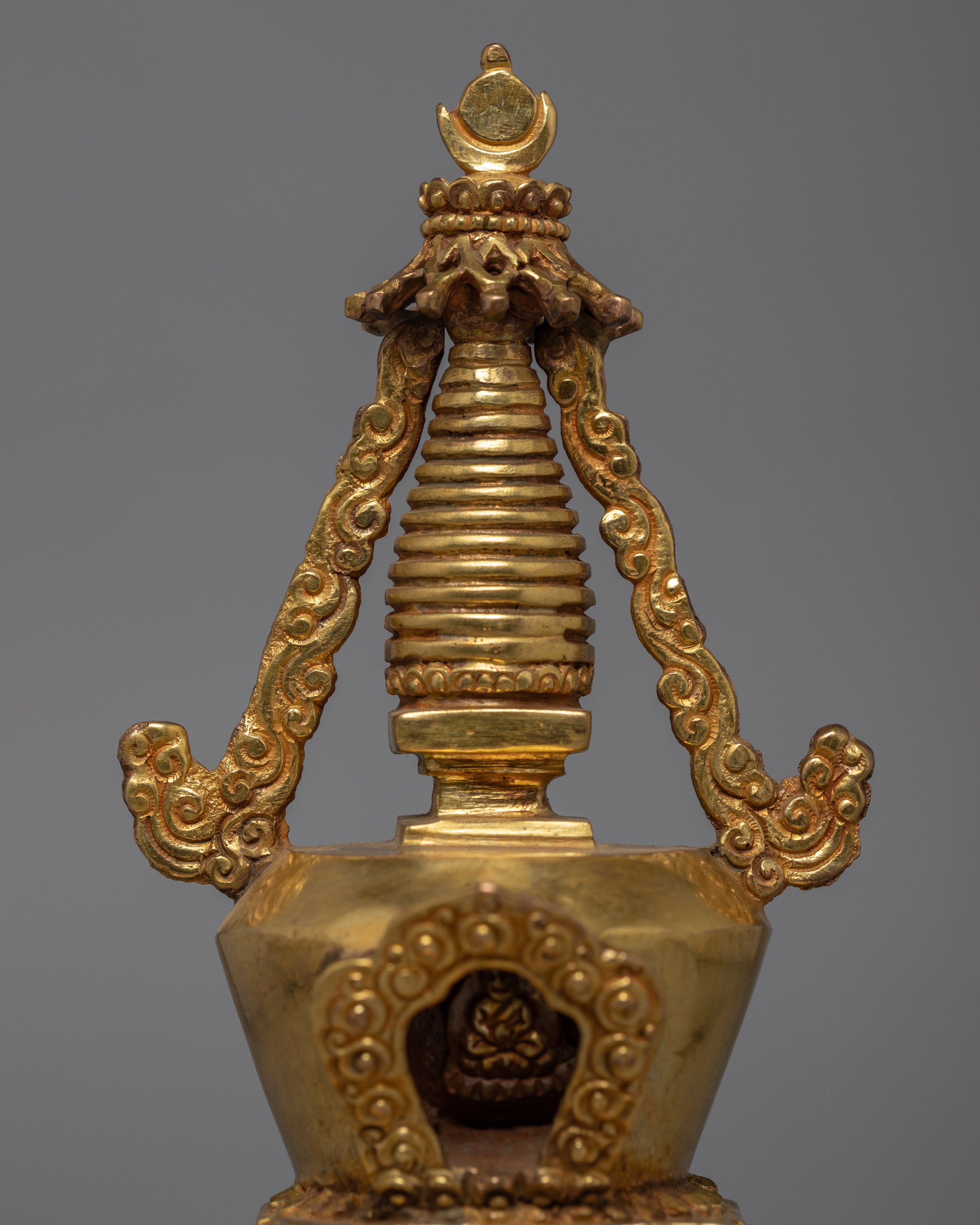 24K Gold Plated Stupa |Tibetan Buddhism Stupa