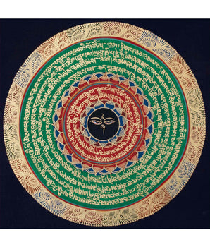  Eye Mandala Thangka