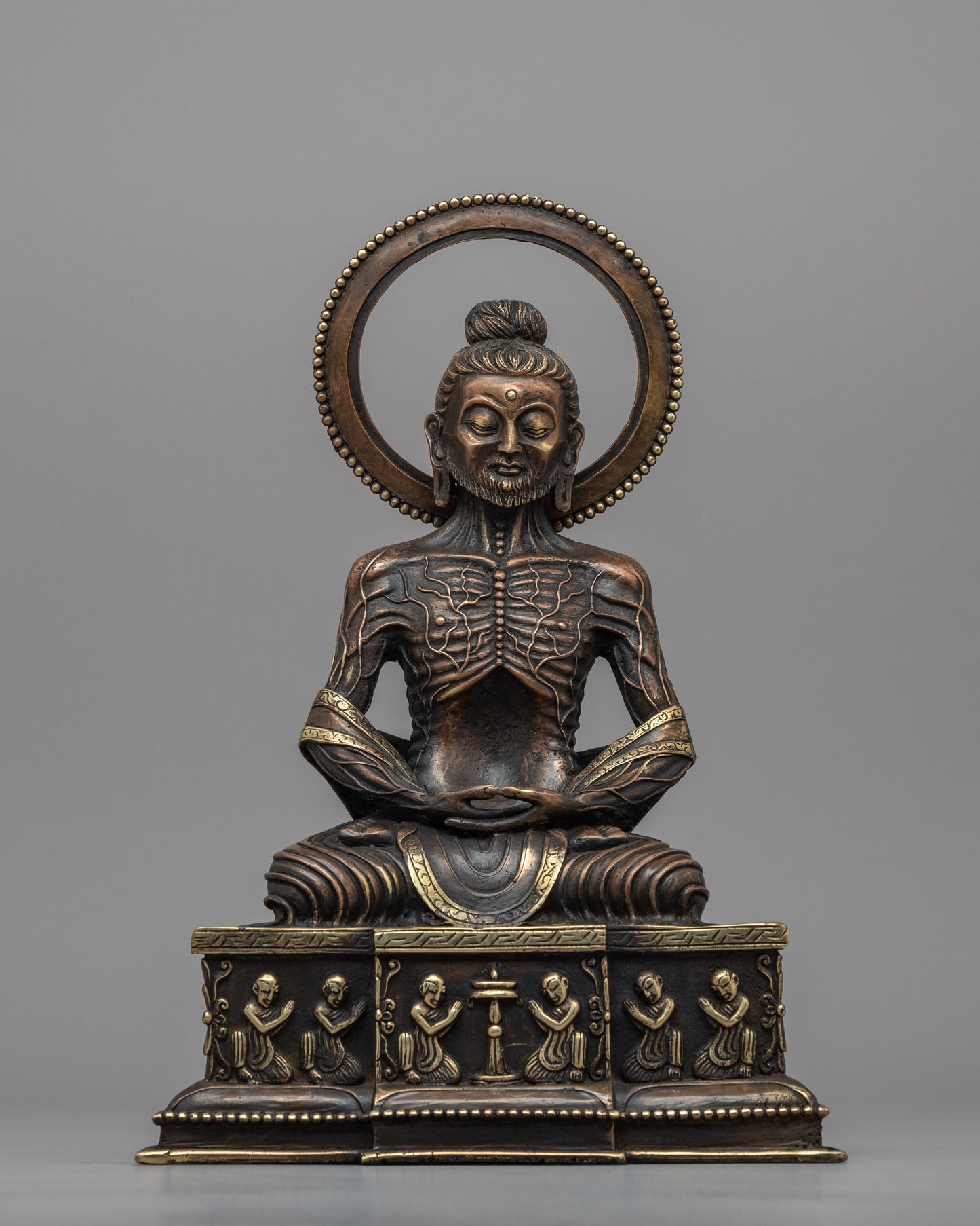 Fasting Buddha Statue