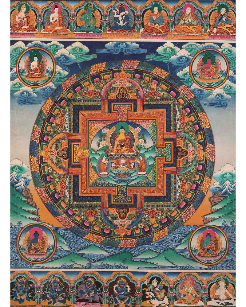 Five Dhyani Buddha Mandala
