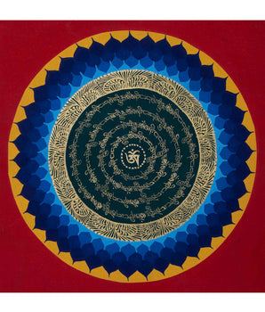 Flower Mandala Thangka