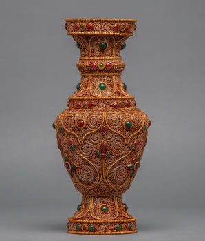 Buddhist Flower Vase