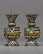 Vase Flower Set