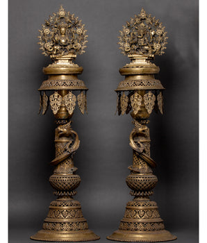 Ganesh and Laxmi Panas Set