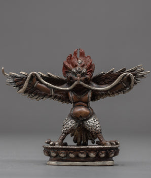 Copper Garuda Statue