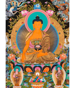 Gautama Buddha Thangka