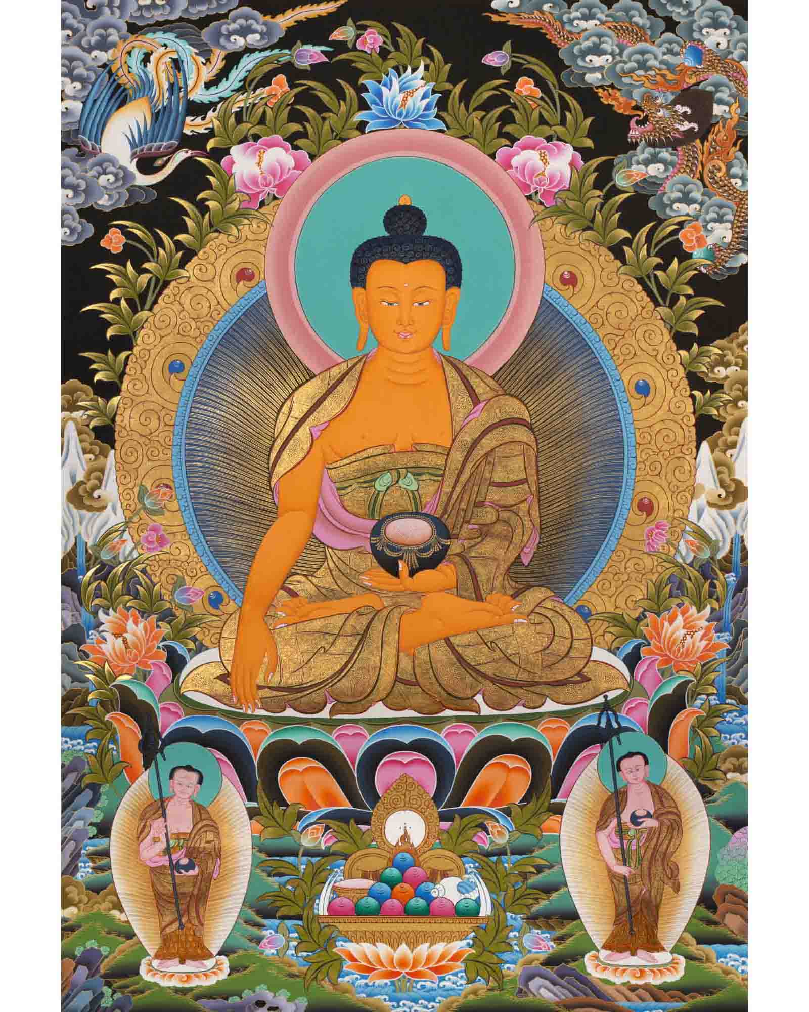 Gautama Buddha Thangka