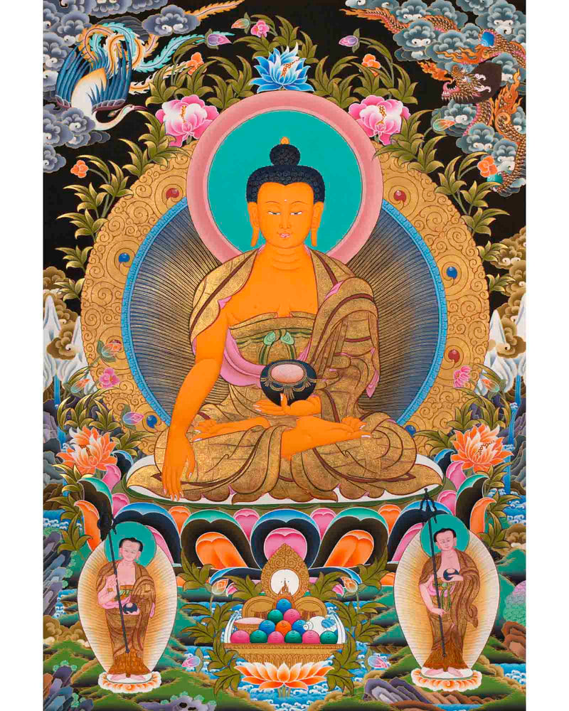 Gautama Buddha Thangka