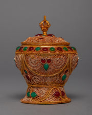 24K Gold Plated Pot