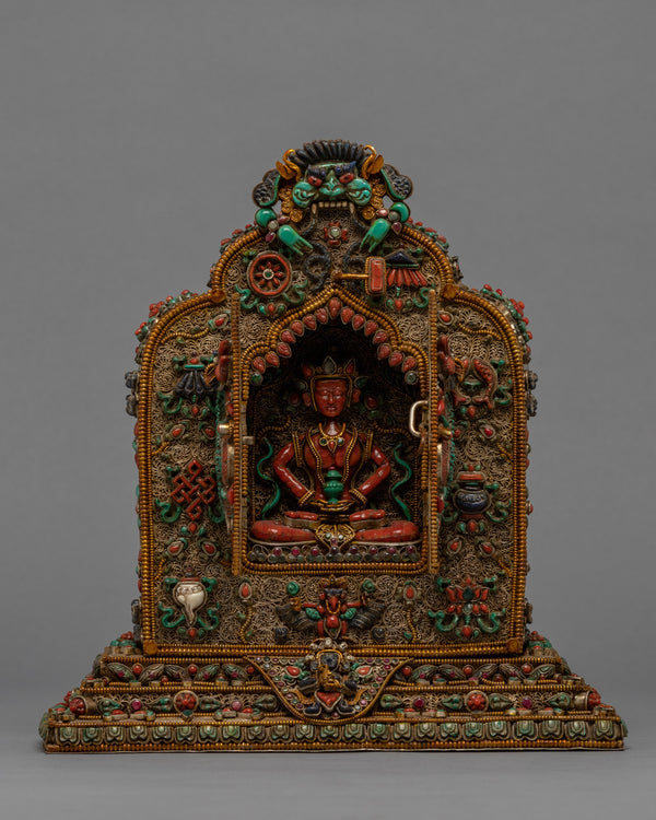 Statue Crafted Gahu Box