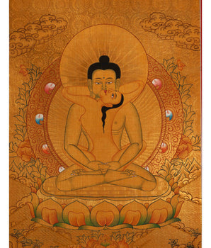 Gold Style Buddha Thangka