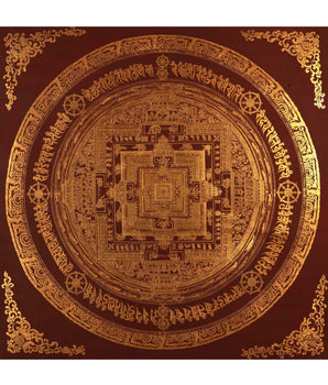 Gold Style Mandala