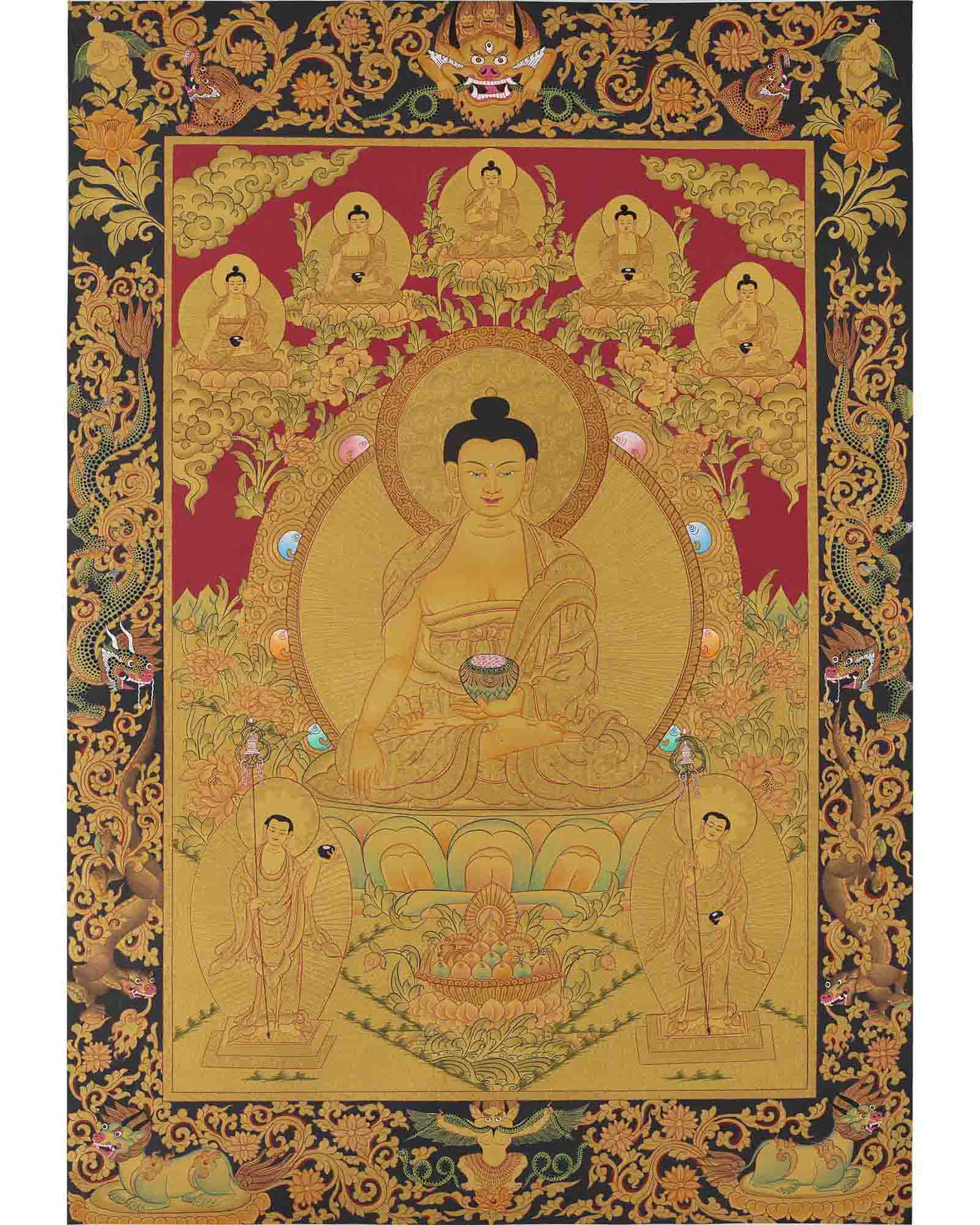 Gold Style Shakyamuni Buddha