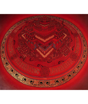 Golden Kalachakra Mandala 
