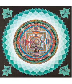 Green Kalachakra Mandala